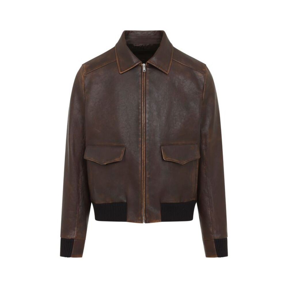 Prada Leather Jacket Men